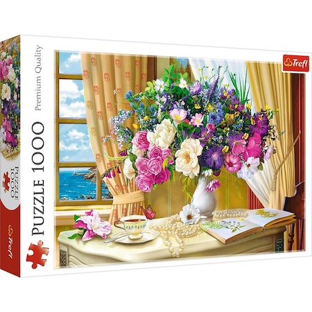 Trefl -10526 Flowers in the Morning Jigsaw Puzzle - 1000 Piece Trefl-10526